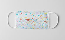 Cargar imagen en el visor de la galería, Mascarilla Higiénica Estrella Multicolor - Infantil