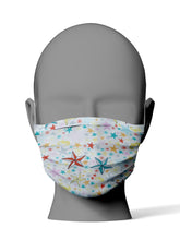 Cargar imagen en el visor de la galería, Mascarilla Higiénica Estrella Multicolor - Infantil