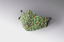 Cargar imagen en el visor de la galería, Mascarilla Higiénica Pato - Flores y hojas - Infantil