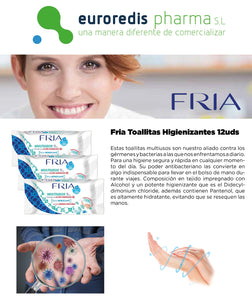 Toallitas higienizantes multiusos Fria