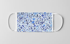 Mascarilla Higiénica Estrella Azul - Infantil