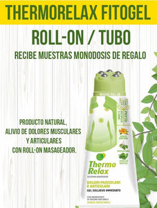 ThermoRelax Gel Fitoterapia 100 ML con roll on masageador